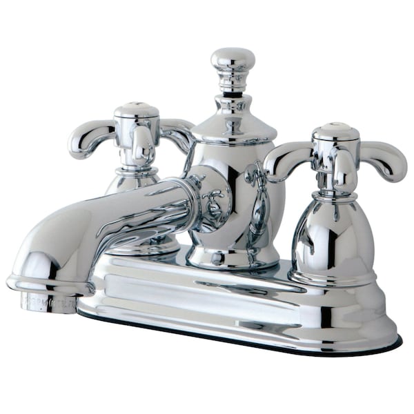 KS7001TX 4" Centerset Bathroom Faucet, Polished Chrome